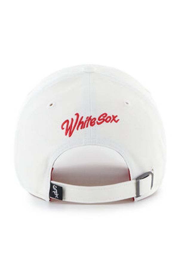 47 Brand Czapka z daszkiem MLB Chicago B-CHPCU06GWS Biały. Kolor: biały. Materiał: bawełna, materiał