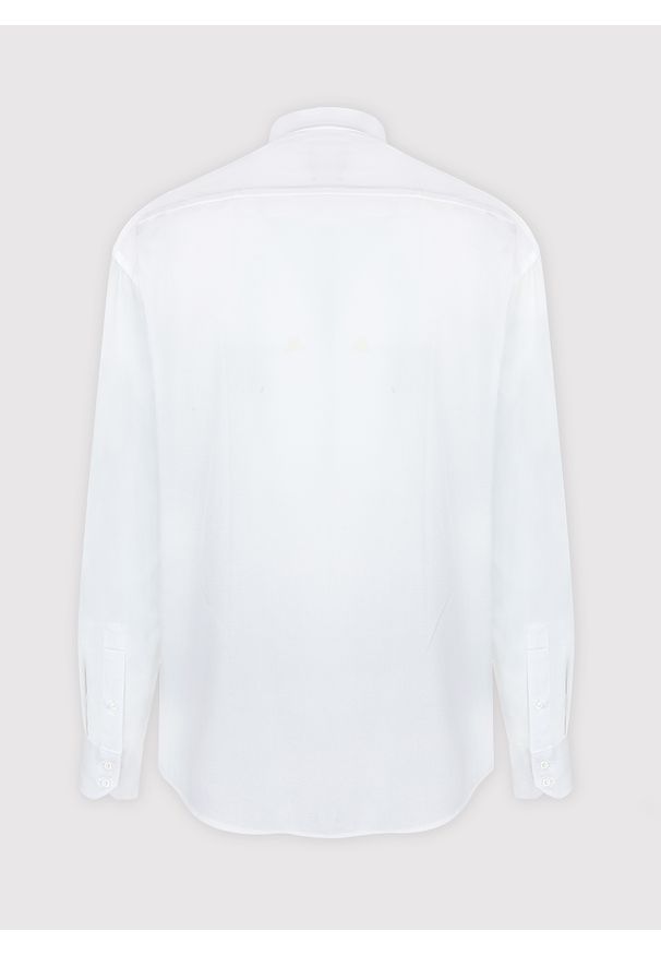 Pako Lorente - PAKO LORENTE – Koszula męska biała ASANA P000B-1X-595-B. Typ kołnierza: kołnierzyk klasyczny. Kolor: biały. Materiał: bawełna. Długość rękawa: długi rękaw. Długość: długie. Wzór: gładki. Styl: klasyczny, elegancki