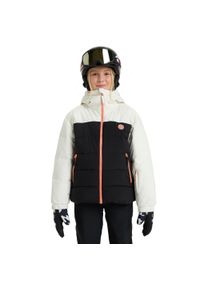 Roxy - Kurtka do sportów zimowych techniczna dla Dziewczynki SNOWYHILL PUFFY. Kolor: biały. Sezon: zima. Sport: narciarstwo #1