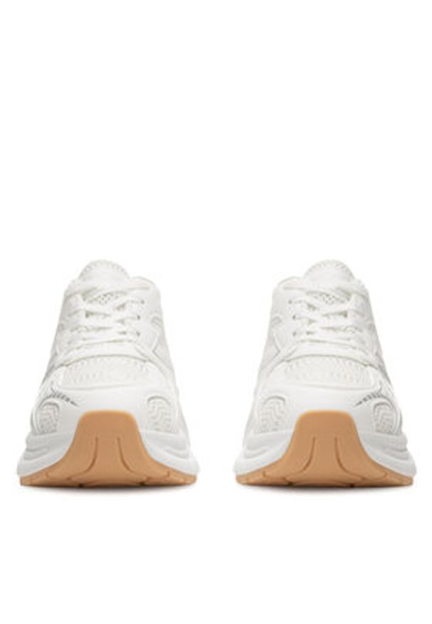 DeeZee Sneakersy WSS21540-01 Biały. Kolor: biały. Materiał: materiał, syntetyk