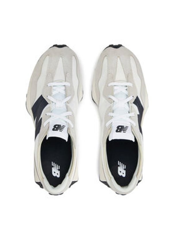 New Balance Sneakersy GS327FE Szary jasny. Kolor: szary. Materiał: skóra, zamsz