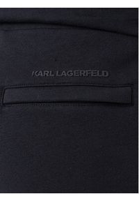 Karl Lagerfeld - KARL LAGERFELD Spodnie dresowe 705713 561900 Granatowy Regular Fit. Kolor: niebieski. Materiał: bawełna #5