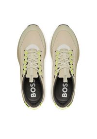 BOSS Sneakersy Ttnm Evo Runn 50529544 Beżowy. Kolor: beżowy. Materiał: materiał #5
