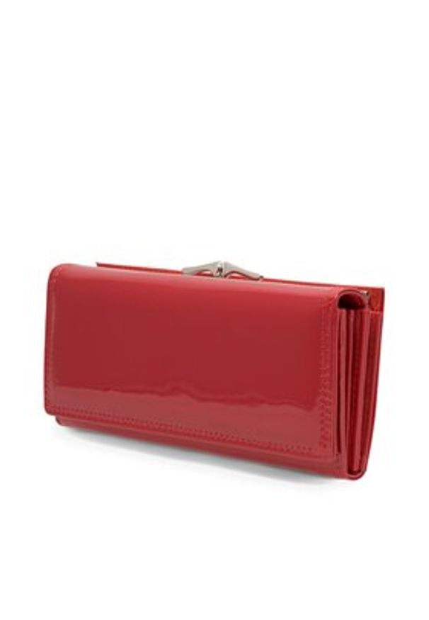 Jenny - JENNY Duży Portfel Damski 4W1-001-AW23 Czerwony. Kolor: czerwony