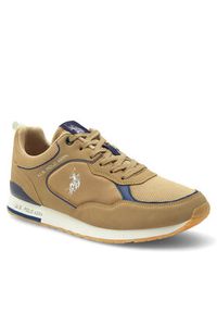 U.S. Polo Assn. Sneakersy TABRY007 Brązowy. Kolor: brązowy. Materiał: materiał #5