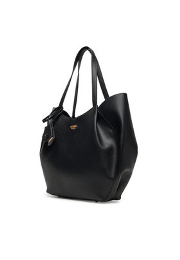 Guess Torebka Amorette HWBG78 98240 Czarny. Kolor: czarny. Materiał: skórzane