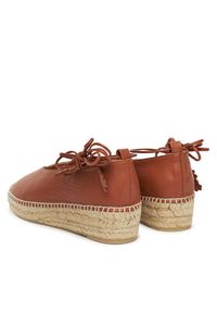 Castañer Espadryle Gea/2/250 025339 Brązowy. Kolor: brązowy. Materiał: skóra