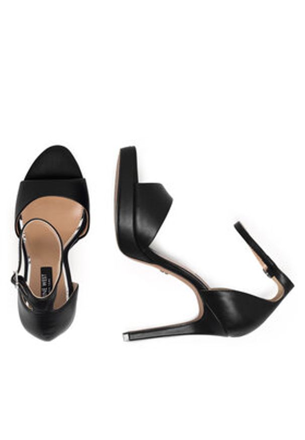 Nine West Sandały WFA2733-2 Czarny. Kolor: czarny. Materiał: syntetyk