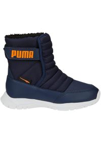 Buty dla dzieci Puma Nieve WTR AC PS. Kolor: niebieski