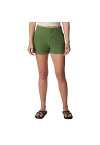 columbia - Spodenki krótkie damskie Columbia Firwood Camp II Short. Kolor: zielony. Długość: krótkie