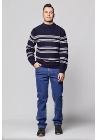 Lee - LEE HIGH NECK SEAS KNIT MĘSKI SWETER NIGHT SKY L83HLHSJ #2