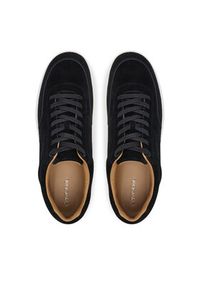 Calvin Klein Sneakersy Clean Cup Low Laceup Oxf Su HM0HM01880 Czarny. Kolor: czarny. Materiał: skóra #4
