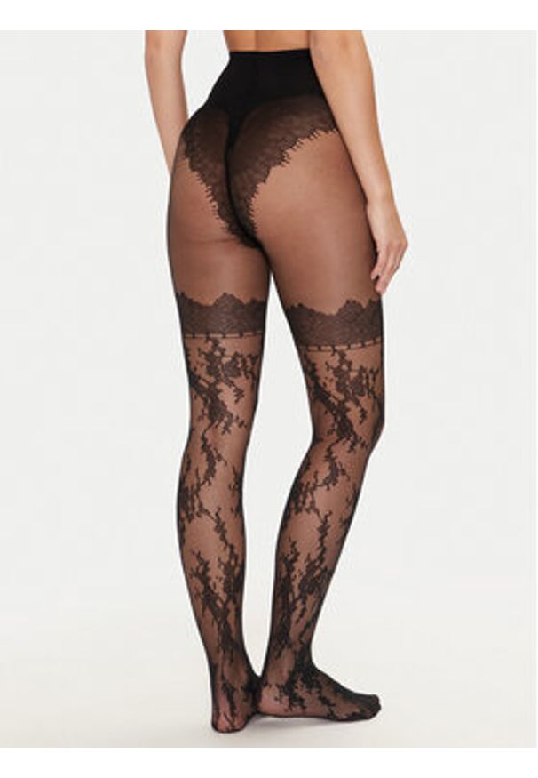 Hunkemöller Rajstopy Damskie 300751 Czarny. Kolor: czarny. Materiał: materiał