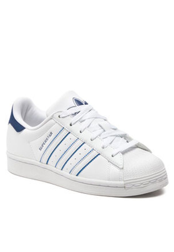 Adidas - adidas Sneakersy Superstar Kids IE0268 Biały. Kolor: biały. Materiał: skóra. Model: Adidas Superstar