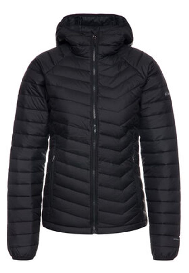 columbia - Columbia Kurtka zimowa Powder Lite 16990711 Czarny Slim Fit. Kolor: czarny. Materiał: syntetyk. Sezon: zima