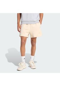 Adidas - Szorty Soft Lux. Kolor: biały. Sport: fitness #1