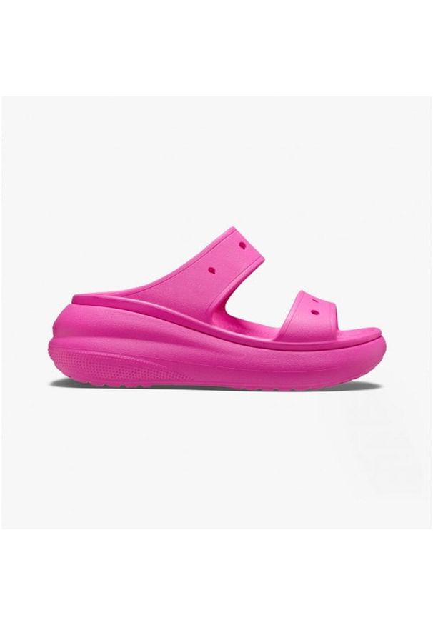 Sandały damskie Crocs CLASSIC CRUSH. Kolor: różowy. Styl: sportowy
