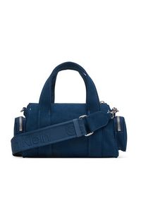 Calvin Klein Torebka Webbing Strap Canvas Pocket Bag LV04F3464G Niebieski. Kolor: niebieski #5