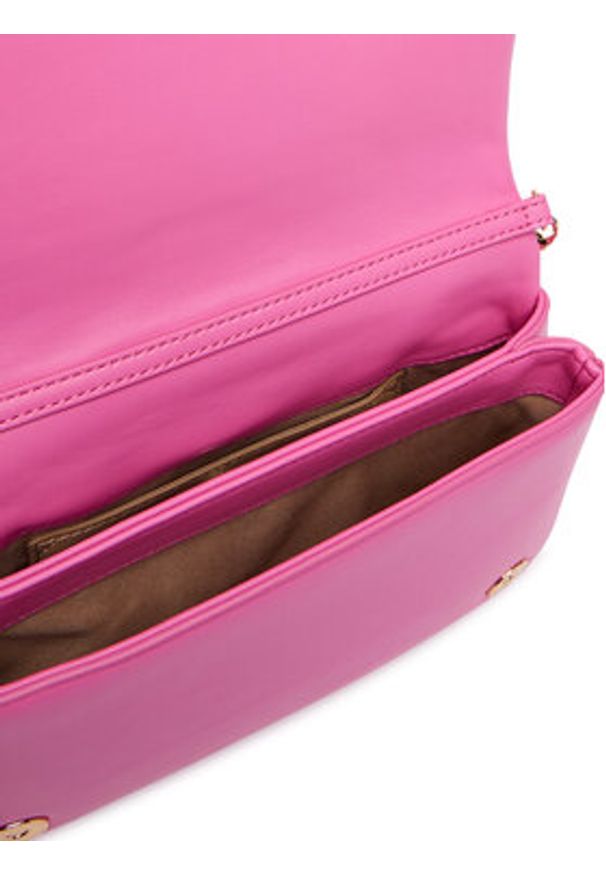 Love Moschino - LOVE MOSCHINO Torebka JC4043PP1OLC0604 Różowy. Kolor: różowy. Materiał: skórzane