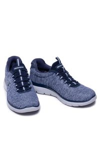 skechers - Skechers Sneakersy Forton 52813/NVY Granatowy. Kolor: niebieski. Materiał: materiał #7