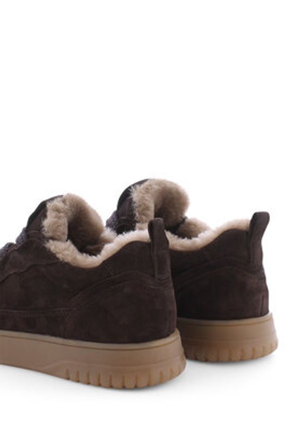 KENNEL&SCHMENGER - Kennel & Schmenger Sneakersy Gaz 61-16760.458 Brązowy. Kolor: brązowy. Materiał: skóra, zamsz