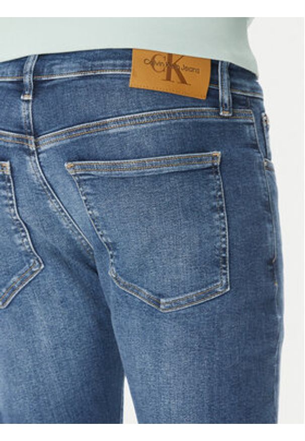 Calvin Klein Jeans Jeansy J30J327161 Niebieski Skinny Fit. Kolor: niebieski