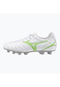 Buty piłkarskie dziecięce Mizuno Monarcida Neo III Select Jr Md. Kolor: biały. Sport: piłka nożna