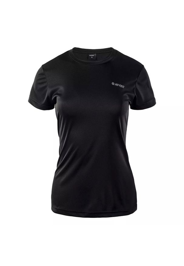 Hi-tec - Koszulka damska Hi-Tec Lady Sibic - czarna, Rozmiar S. Kolor: czarny. Materiał: poliester