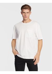 Lindbergh T-Shirt 30-400026 Biały Oversize. Kolor: biały. Materiał: bawełna