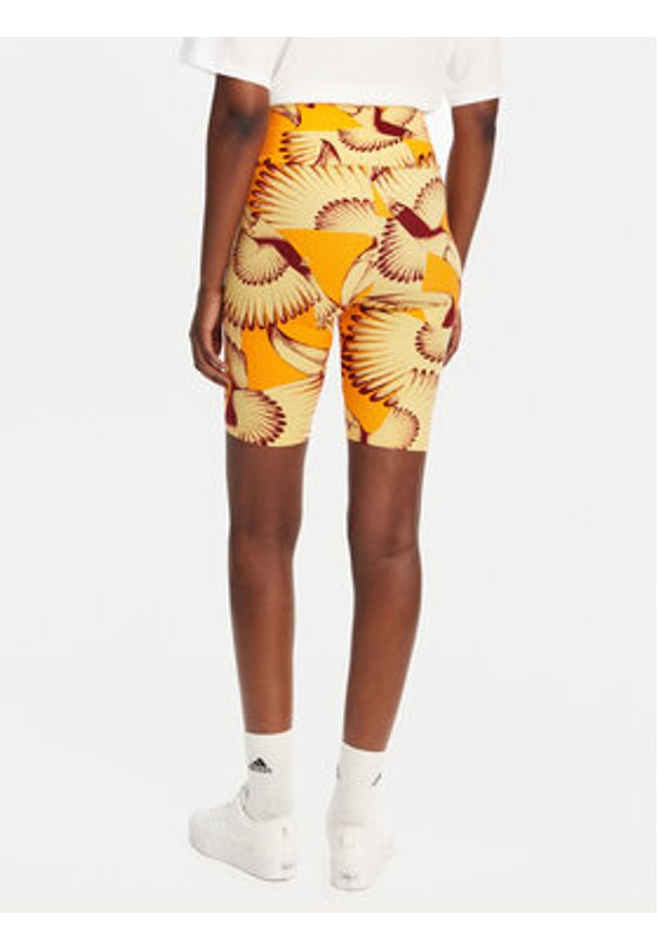 Adidas - adidas Kolarki FARM JD6287 Żółty Slim Fit. Kolor: żółty. Materiał: bawełna