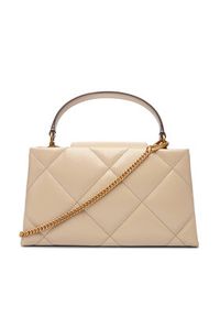Tory Burch Torebka Kira Diamond Quilt East-West Top Handle 174999 Beżowy. Kolor: beżowy. Materiał: skórzane #4