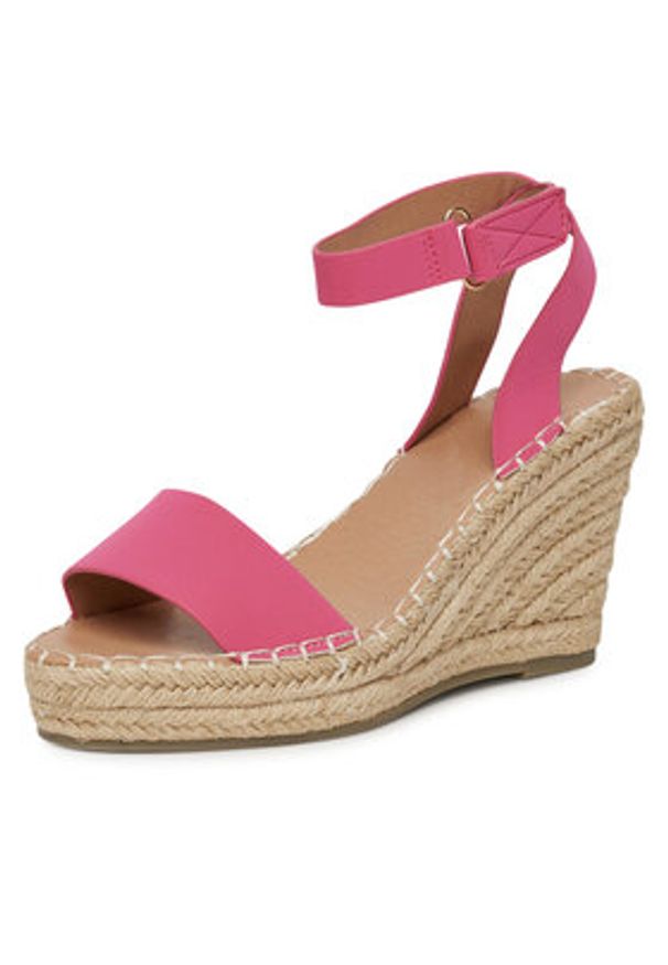 DeeZee Espadryle JSZ2022-06 Różowy. Kolor: różowy. Materiał: materiał