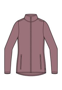 Viking - Bluza damska VIKING Tesero Lady Polartec. Kolor: różowy. Materiał: polar #1