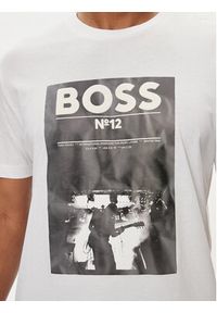 BOSS - Boss T-Shirt Bossticket 50515829 Biały Regular Fit. Kolor: biały. Materiał: bawełna #5
