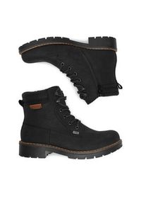 Rieker Trzewiki CEO-Y9125-00 Czarny. Kolor: czarny. Materiał: syntetyk, materiał #6