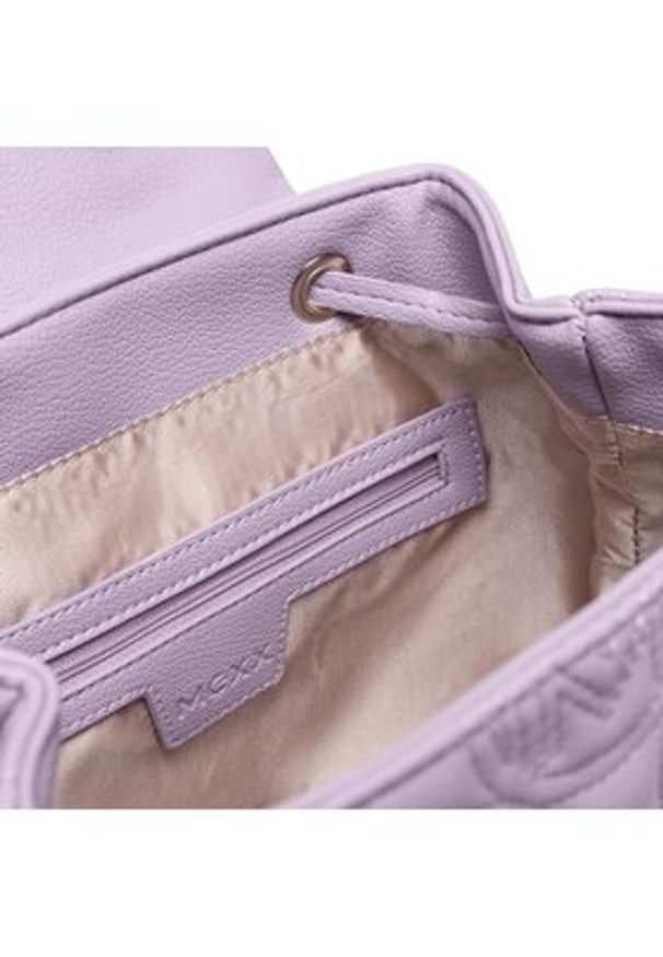 MEXX Plecak MEXX-E-007-05 Fioletowy. Kolor: fioletowy. Materiał: poliester, materiał