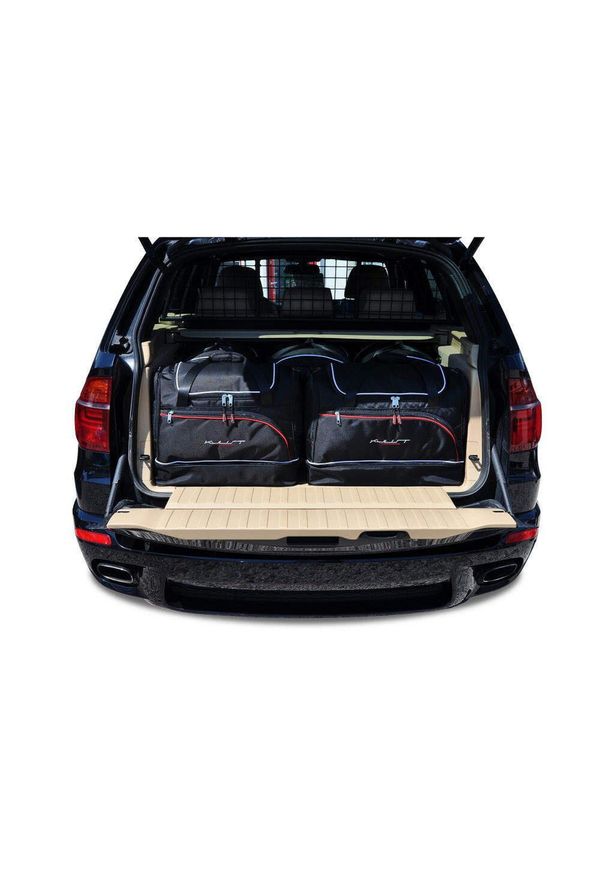 KJUST - Torby Do Bagażnika Bmw X5 2006-2013 5Szt Kjust. Kolor: czarny. Styl: sportowy