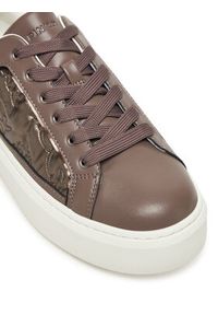 Pinko - PINKO Sneakersy Yoko 21 SS0103P100 Brązowy. Kolor: brązowy. Materiał: skóra #6