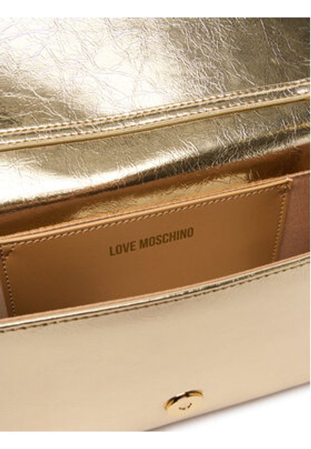 Love Moschino - LOVE MOSCHINO Torebka JC4345PP0OKQ0900 Złoty. Kolor: złoty. Materiał: skórzane