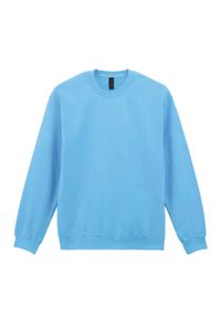 GILDAN - Bluza Męska Soft Style Midweight Crew Neck. Kolor: niebieski. Długość rękawa: długi rękaw #1