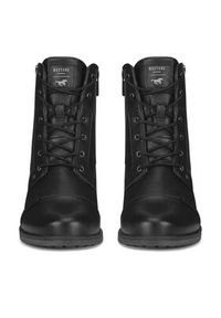 Mustang Trzewiki 1229-513 Czarny. Kolor: czarny. Materiał: materiał #2