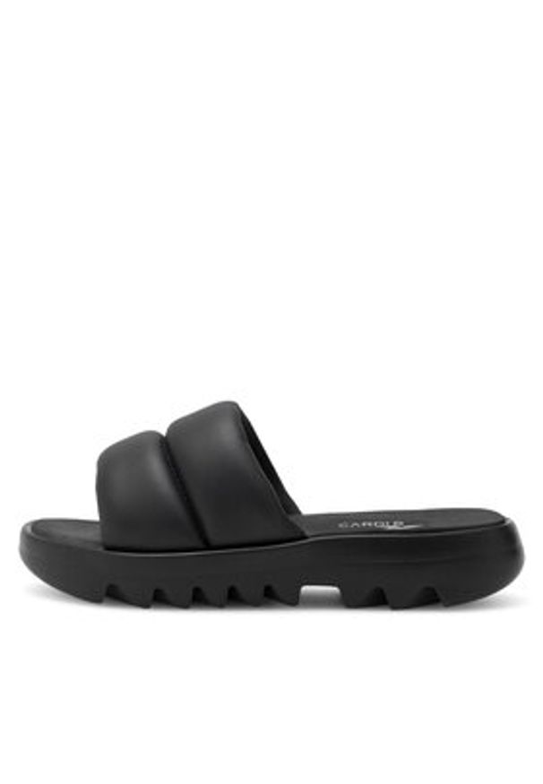 Reebok Klapki Cardi Slide HP2217 Czarny. Kolor: czarny. Materiał: skóra