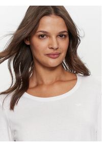 Mustang Bluzka Elly 1013931 Biały Regular Fit. Kolor: biały. Materiał: bawełna #5