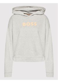 BOSS - Boss Bluza C_Eshina 50472199 Szary Relaxed Fit. Kolor: szary. Materiał: bawełna #4