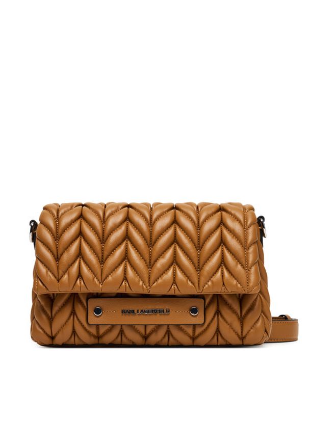 Karl Lagerfeld - KARL LAGERFELD Torebka A2W30153 Brązowy. Kolor: brązowy. Materiał: skórzane
