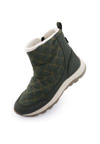 keen - Keen Terradora II WMS Buty damskie zimowe Pull-On WP – ciemna zieleń. Okazja: na spacer. Kolor: zielony. Sezon: zima #1
