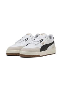 Puma - Sneakersy unisex Shuffle Downtown PUMA White Black Vapor Gray. Kolor: czarny, szary, biały, wielokolorowy. Sport: turystyka piesza