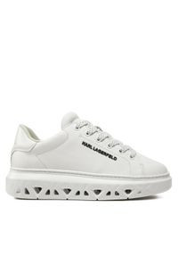 Karl Lagerfeld - KARL LAGERFELD Sneakersy KL64519 Biały. Kolor: biały