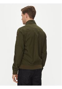 Schott NYC Kurtka przejściowa Kenny Khaki Regular Fit. Kolor: brązowy. Materiał: syntetyk, bawełna