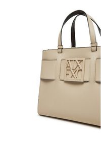 Armani Exchange Torebka 942689 0A874 U1092 Beżowy. Kolor: beżowy. Materiał: skórzane #5